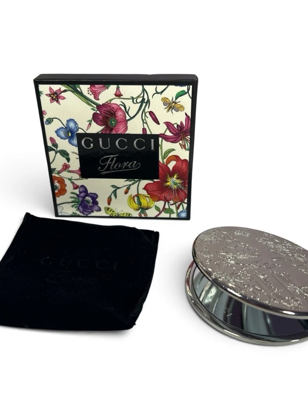 Gucci Garden Flora Compact Two Sided Mirror - Picture 6 of 12